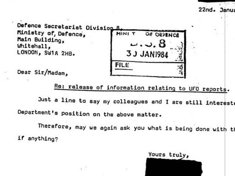 British MOD Rendlesham Forest Incident Files - Part 3
