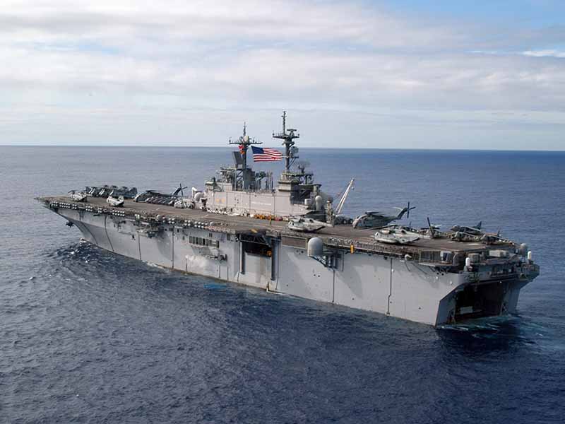 USS Kearsarge Sighting