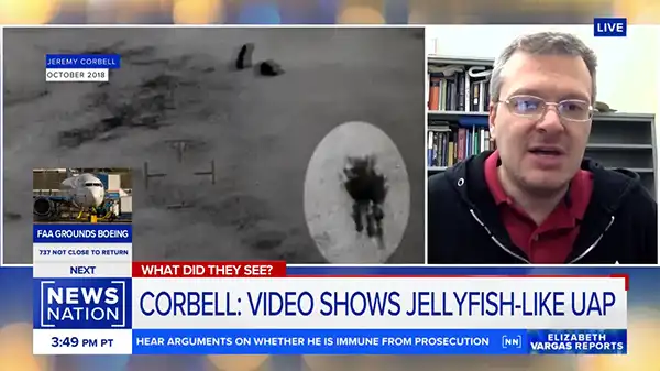 'Unlikely' that object in UAP 'jellyfish' video is camera smudge: Expert