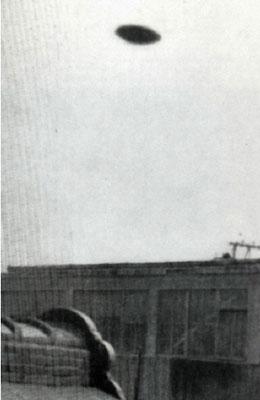 Photo of UFO Over Kaizuka, Japan, 1958
