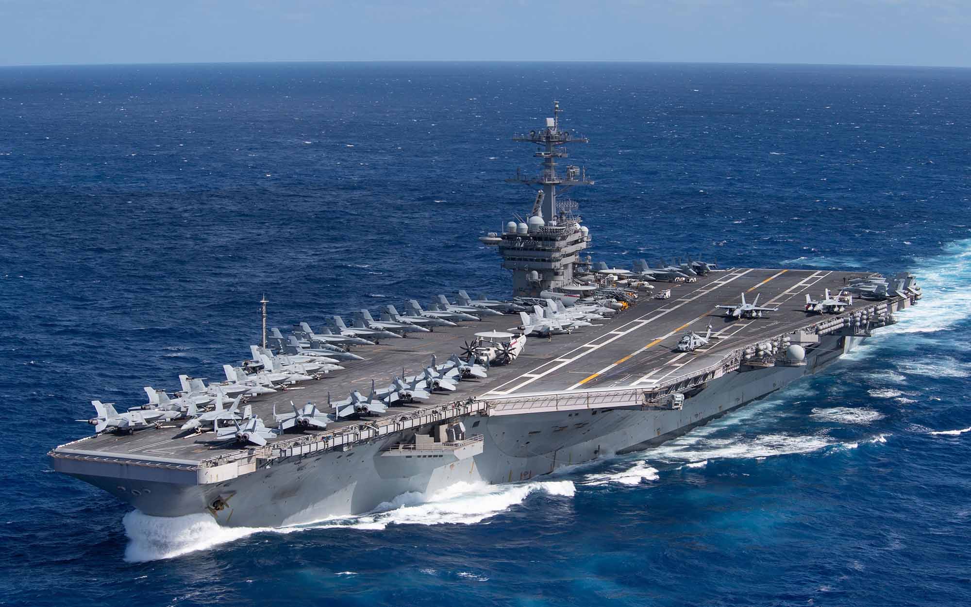 Photo of the USS Roosevelt
