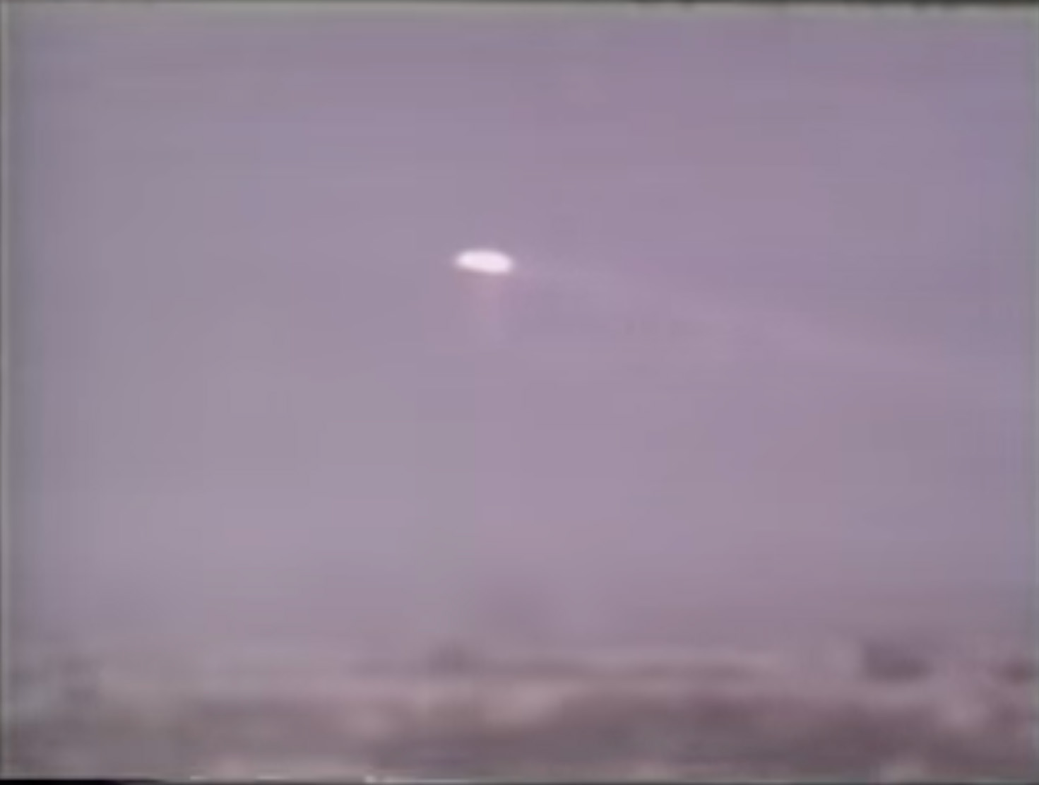 Screenshot of White Sands UFO Crash video