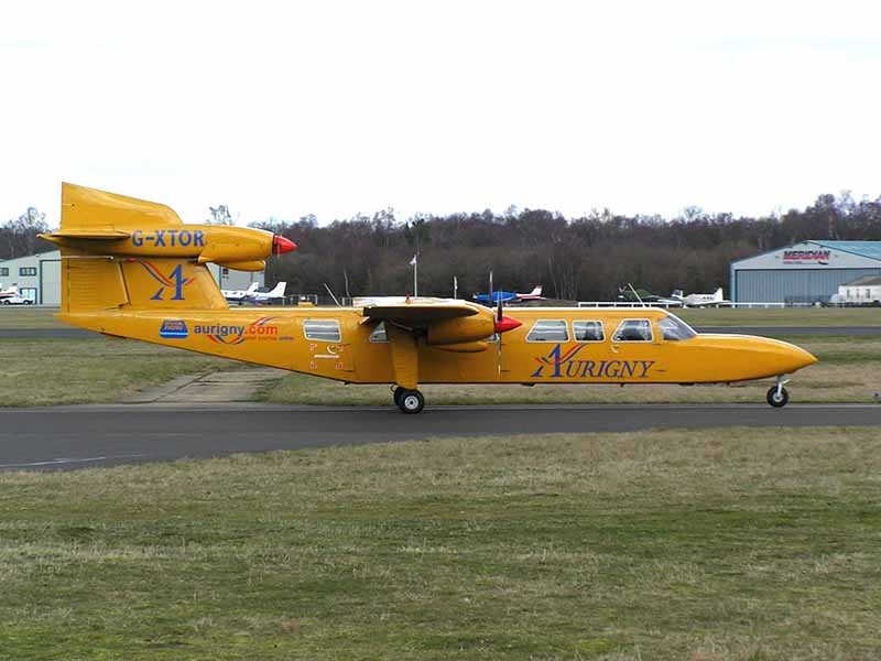 Britten-Norman Trislander aircraft from the famous Alderney UFO sighting.