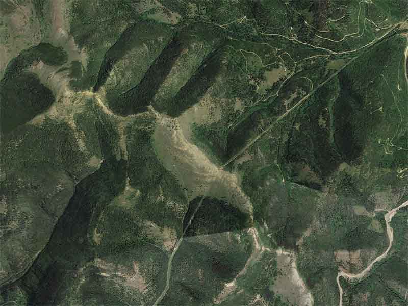 Cadotte Pass Mountain Location