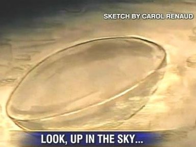 O'Hare UFO sketch by Carol Renaud of Chicago, provided by CNN Headline News