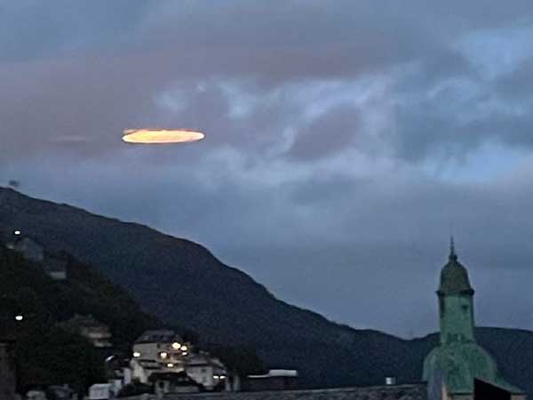 Photo of UFO Over Bergen, Norway, 2022