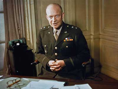 Dwight Eisenhower Sworn In As 34th President