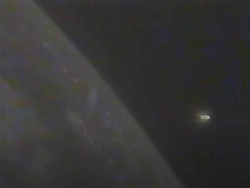 Big Blob UFO In Space