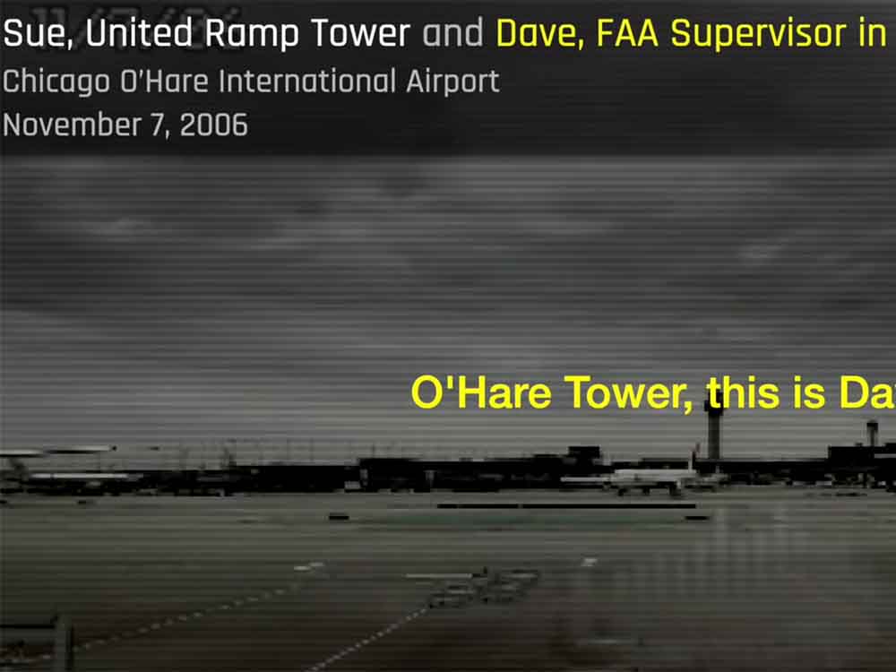 FAA audio of UFO over O'Hare International Airport