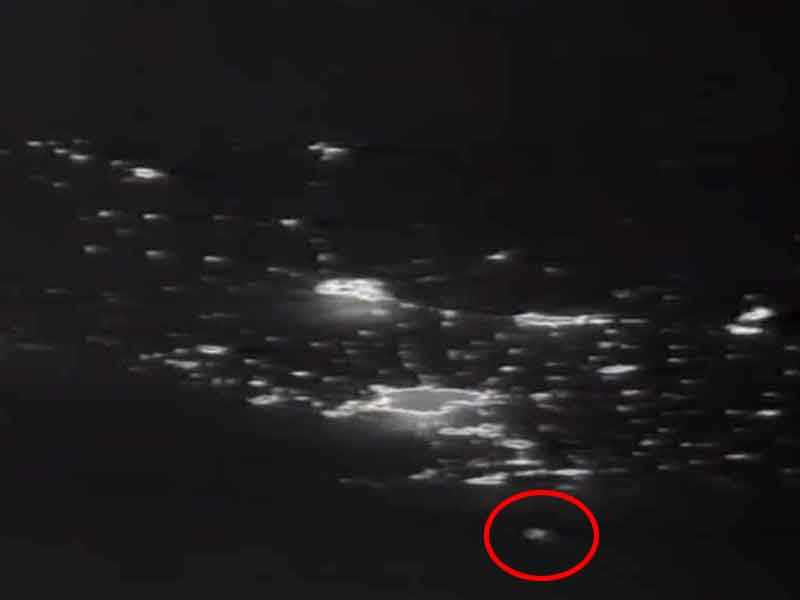 Huge UFO On STS-61