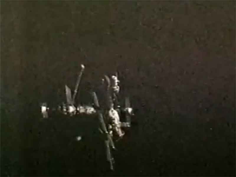 NASA STS-74 Observes Mir With UFOs
